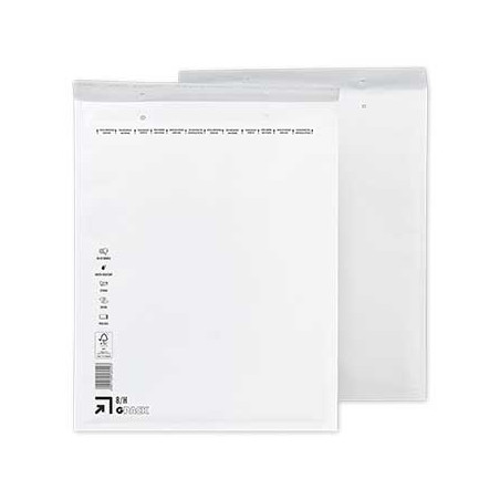 Envelope Almofadado Branco Número 5 270x360mm - Pacote Individual de Alta Proteção