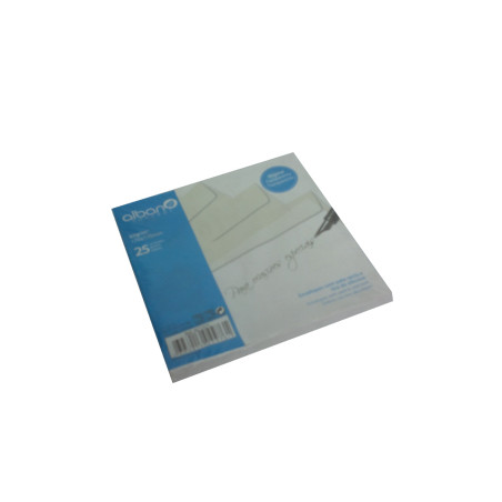 Pacote com 25 Envelopes de Papel Vegetal Transparente 170x170mm 092g - Ideal para suas necessidades