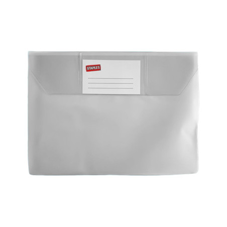 Envelopes A5 em PVC com Visor Transparente (Pacote com 10 unidades)