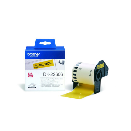 Rolo de Película Plástica Contínua Amarela - Proteção e Embalagem de Alta Qualidade (62mmx15,24m)