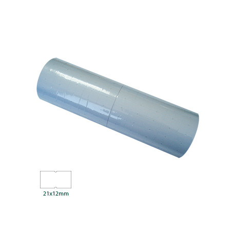Etiquetas adesivas de tamanho 21x12mm - Rolo com 10 Rolos de 1000 etiquetas cada - Modelo KF04235
