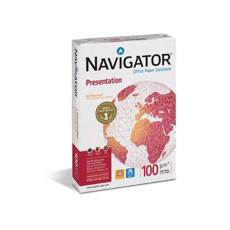 Resma de Papel Navigator Presentation A3, 100g, 500 folhas - Perfeito para Impressões de Alta Qualidade