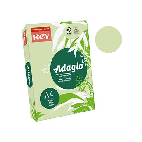 Papel Fotocópia Verde Claro Adagio (CD81) A4 80 gramas - Pacote com 500 folhas: A experiência perfeita de impressão em tons suav