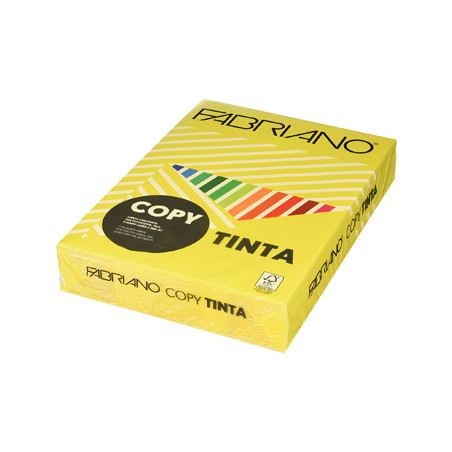 Papel Fotocopia Copy Tinta(F606) A4 80gr Amarelo 1x500Fls