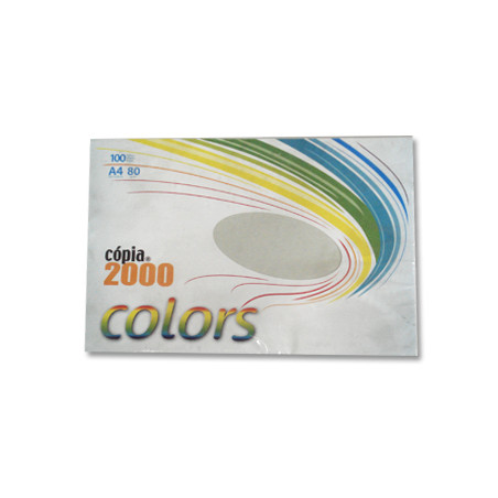 Papel de Fotocópia Cinza A4 80g - Pacote com 100 folhas para Impressões de Qualidade