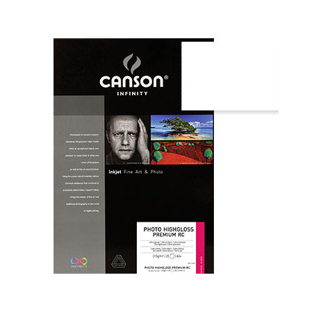 Melhores folhas de papel de 315 gramas A3+ para fotos Canson Infinity PhotoHighGloss - Pacote com 25 folhas de alta qualidade