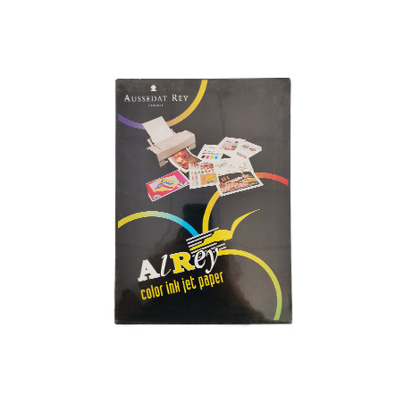 Papel para Impressão a Jato de Tinta AlRey 100g, A4 - Pacote com 200 Folhas em Cores
