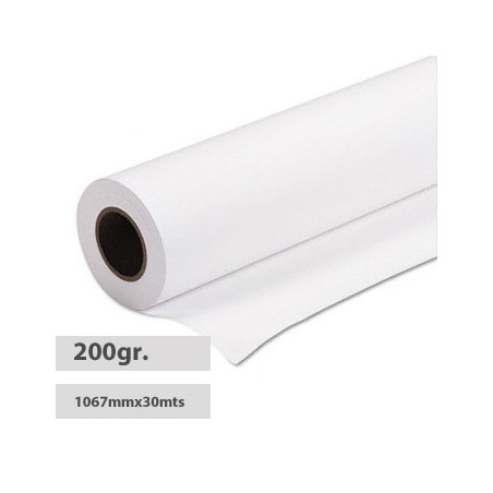 Papel 1067mm x 30mts Resin Coated Glossy 200gr Evolution 1 Rolo