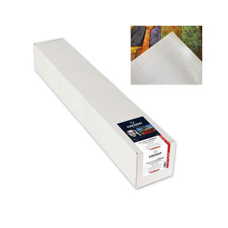 Rolo de papel Canson Infinity Canvas WR Lustre 0,610x12,20m 100% 385g - Papel de alta qualidade para impressões duradouras e vib