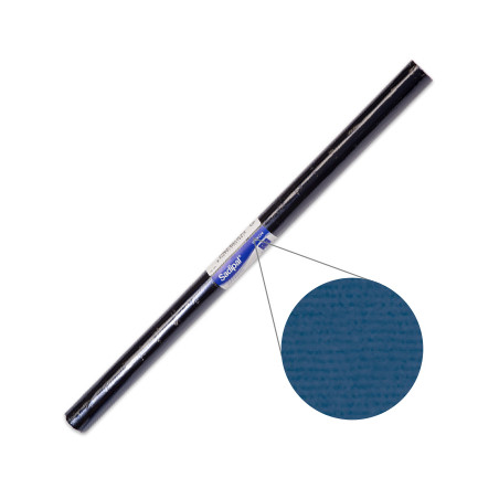 Papel Celofane Azul Claro de 50x65cm - Rolo com 25 Folhas - Perfeito para Embalagens e Trabalhos de Artesanato