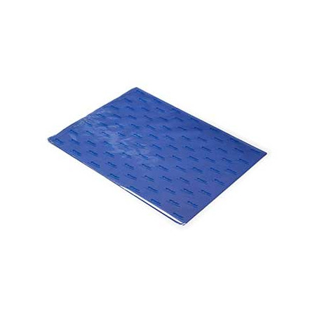 Papel de Seda Azul Forte: 25 Folhas Grandes de 51x76cm para Projetos Criativos e Artesanato