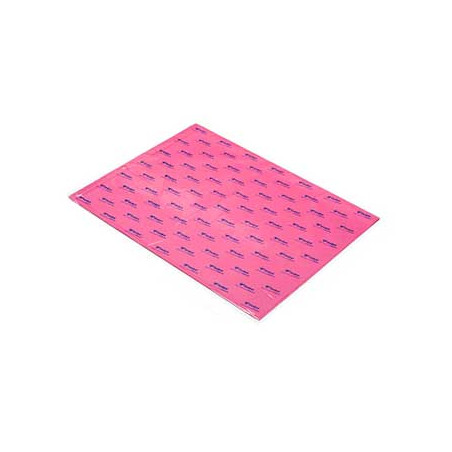  Papel de Seda Rosa Intenso de Alta Qualidade - Pacote com 25 Folhas (Tamanho 51x76cm)