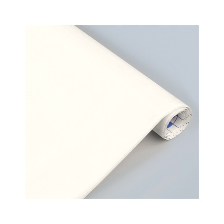  Rolo Duradouro de Papel Adesivo de Veludo Branco de Alta Qualidade - 0,45m x 1 metro