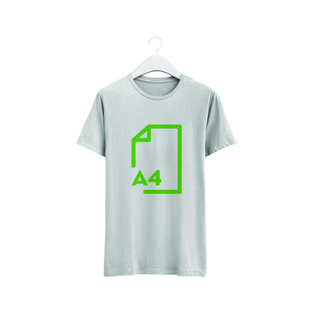 Papel Transfer Inkjet A4 para T-Shirt em Tecidos Claros - Pacote com 10 folhas (modelo 4234)