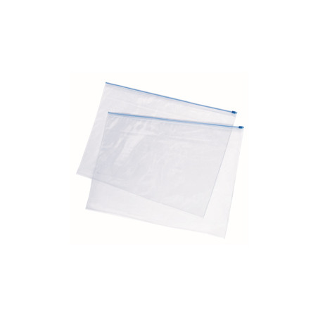 Bolsa A3 com fecho em plástico flexível da Eagle - Organize seus documentos de forma prática e segura!