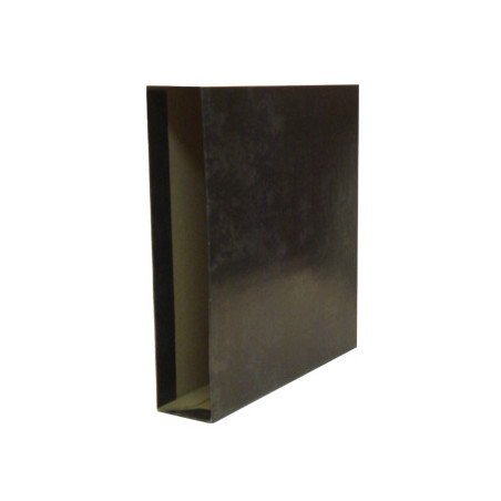 Caixa de arquivo em cartão preto para organizar pastas - tamanho L60 (310x290mm)