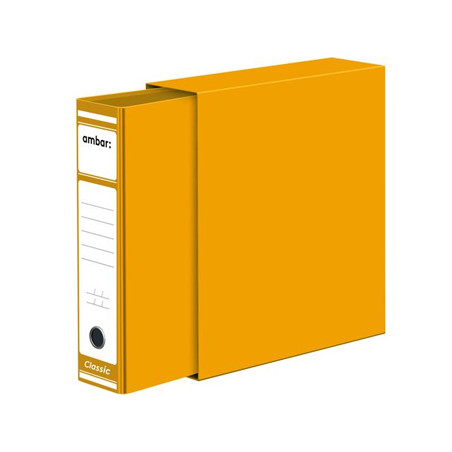 Organizador de Arquivo + Caixa Fixa L80 310x290 - Amarelo para Utilização Comercial