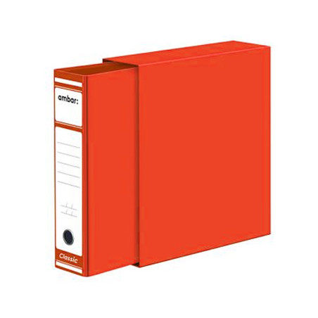  Pasta de Arquivo e Caixa Fixa - Tamanho L80 310x290 - Cor Vermelha - Ideal para Uso Comercial