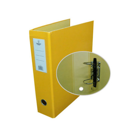 Caixa de Arquivo em Amarelo Liso para Organização de Documentos - Modelo L80 310x290