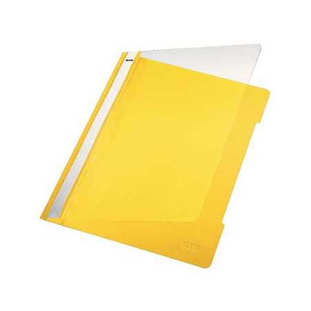 Capa Transparente Amarela para Dossier Leitz 4191 (pacote com 25 unidades)