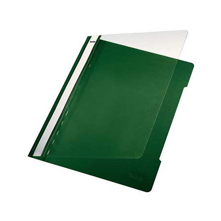 Capa Protetora Verde Transparente para Organizador de Documentos Leitz 4191 - Kit com 25 Unidades