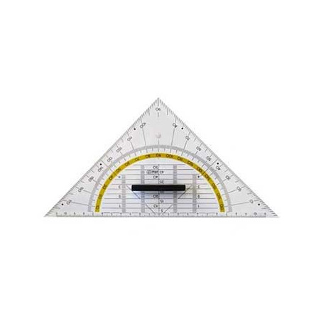 Ferramenta de Medição Precisa: Esquadro Geométrico de 25cm - Marca Aristo