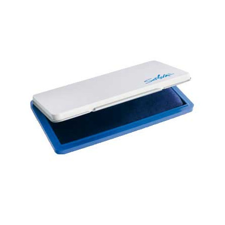 Almofada para Carimbos Nº2 7x11cm Scriva Azul - Otimize a Organização com Eficiência!