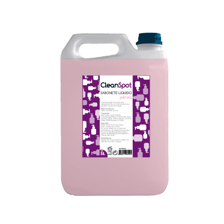 Sabonete Líquido Higienizante CleanSpot de Pérola Rosa - Embalagem Econômica de 5 Litros