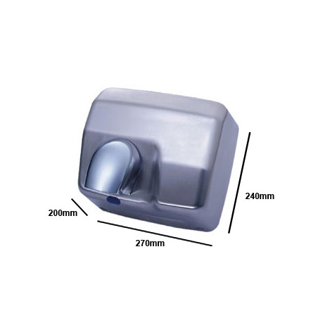Secador de Mãos Elétrico com Sensor PW-250 2500W - Secagem Rápida e Eficiente para Ambientes Higiênicos
