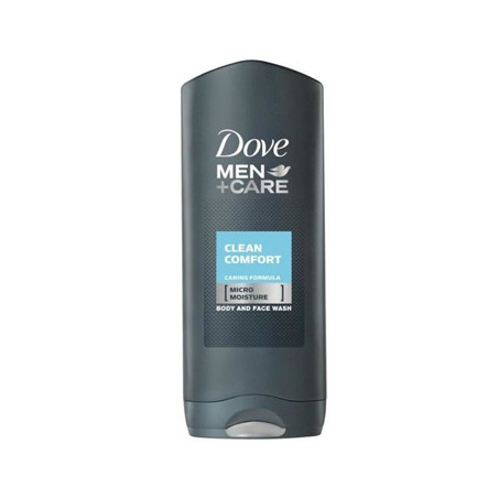 Higiene Impecável: Gel de Banho DOVE Men Care Clean Confort 400ml