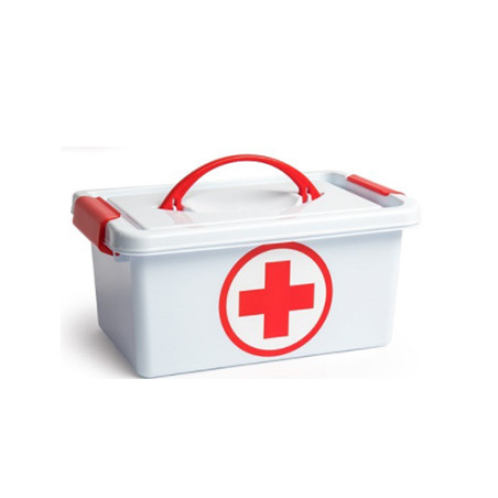  Caixa de Primeiros Socorros Vazia de 4 Litros - Kit Completo de Emergência Médica em Portugal