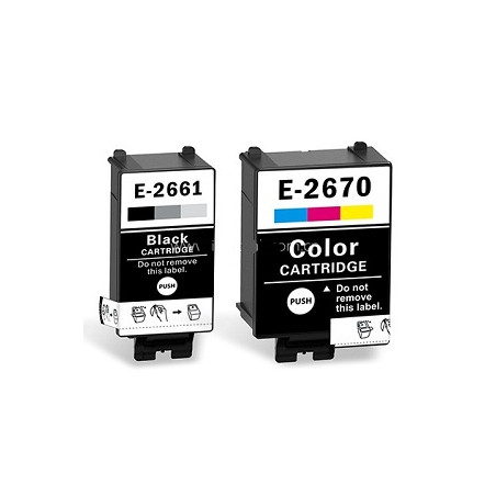 Tinteiro Cores para Epson WF-100W-0.25K C13T26704010