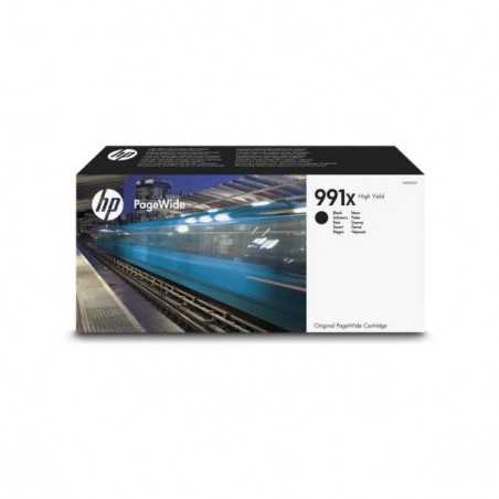 Tinteiro HP 991X Preto M0K02A - Tinta de Alta Capacidade para Impressão - 375ml - Até 20.000 Páginas