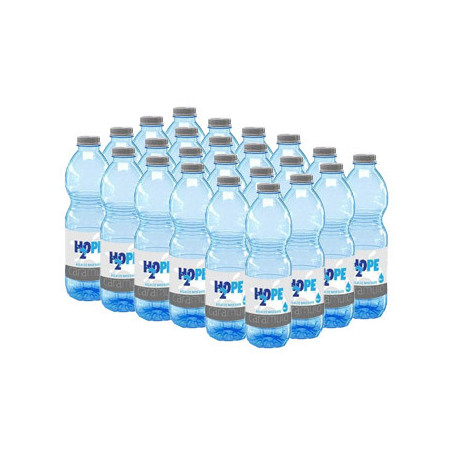 Pack de 24 unidades de Garrafas de Água de Nascente H2OPE, 0,5L - Hidratação Natural e Refrescante