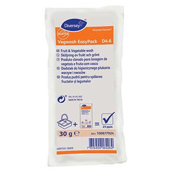 Higienizante Suma Vegwash Easypack de D4.6 30grx50 Saquetas 