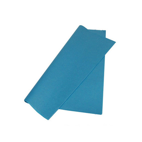 Papel de Seda Azul Celeste - 25 folhas grandes de 51x76cm para projetos de artesanato criativos