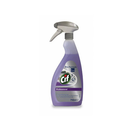 Limpeza Profunda e Desinfecção: Detergente Desinfetante Cif Power Formula para Cozinhas de 750ml