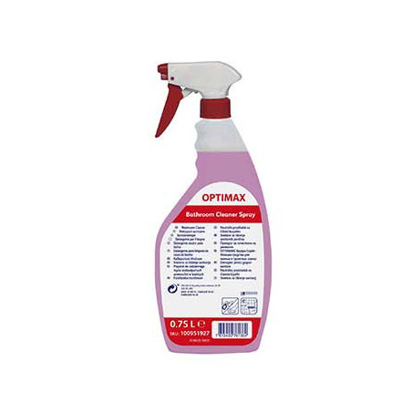 Detergente OPTIMAX WC Spray Limpeza e Remoção de Calcário 750ml - Limpe a sua casa de banho sem esforço!