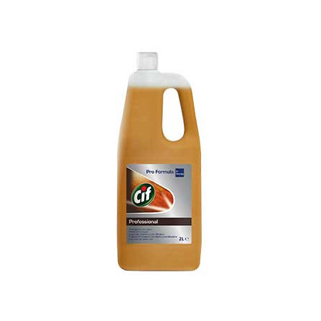 Limpeza Profunda: Detergente Cif para Madeiras 2L - Cuida e Protege os seus Móveis!