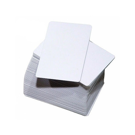 Cartões Brancos ZEBRA sem Faixa Magnética - Pacote com 500 Unidades