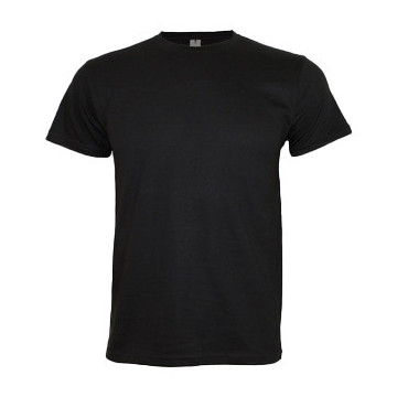T-Shirt Adulto Algodão 190g Preto Tamanho XL 