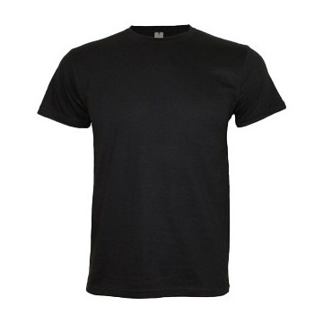 T-Shirt Adulto Algodão 155g Preto Tamanho XL 