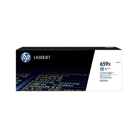 Toner HP 659X Azul W2011X - Rendimento de 29000 páginas