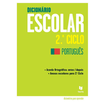 Dicionário Escolar 2º Ciclo Português 