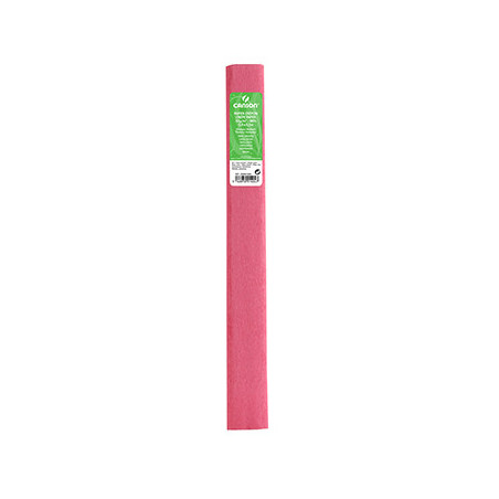Papel Crepe Rosa Claro Canson - Rolo de 50x250cm - Alta Qualidade para Artes e Decoração