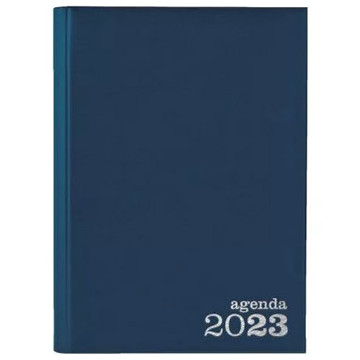 Agenda Diária 2023 Basic A5 Azul 