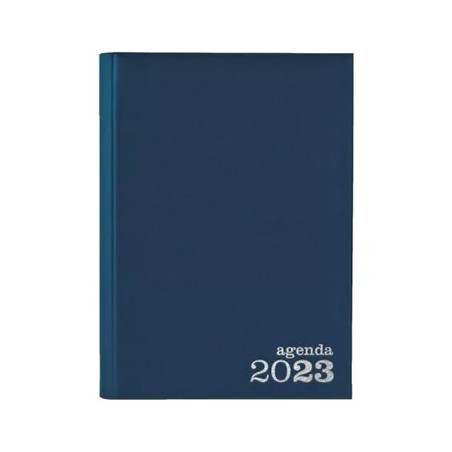 Agenda Diária 2023 Basic A5 Azul - Mantenha-se Organizado com Estilo e Elegância!