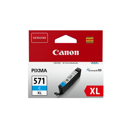 Tinteiro Canon 571XL Azul 0332C001 11ml: Impressões vívidas e duradouras para suas necessidades de impressão