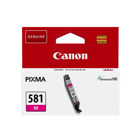  Tinteiro Canon 581 Magenta 2104C001 (5,6ml) - Tinta de alta qualidade para impressões vibrantes