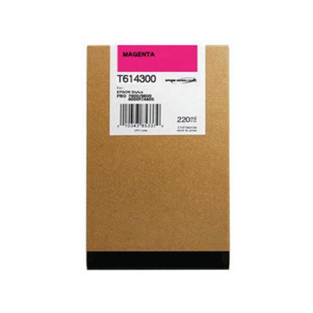 Tinteiro de tinta compatível Epson T603B Magenta C13T603B00 de 220ml